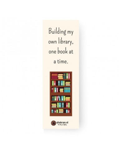 Building My Own Library - Boekenlegger