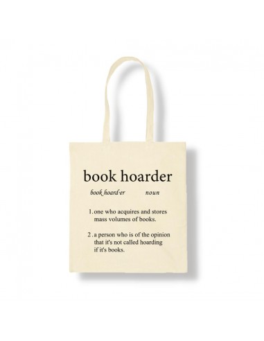 Tote Bag – “Book Hoarder”