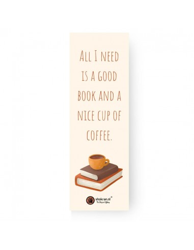 All I need is... - Boekenlegger