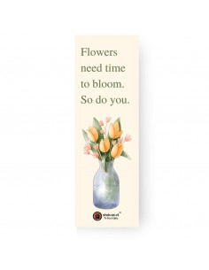 Boekenlegger – Flowers Need...