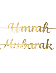 Umrah Mubarak Letterslinger