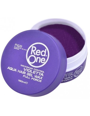 Red One Violetta Aqua Hair Gel Wax 150 ml