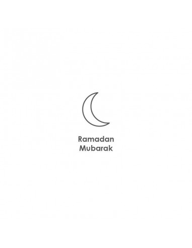 Wenskaart Ramadan Moon