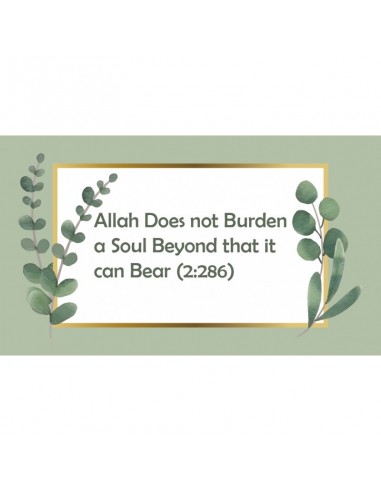 Magneet - Allah Does not Burden a...