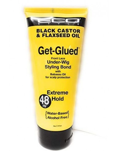 Black Castor & Flaxseed Oil Get Glued...