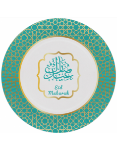 Eid Mubarak Bordjes Goud/Groen