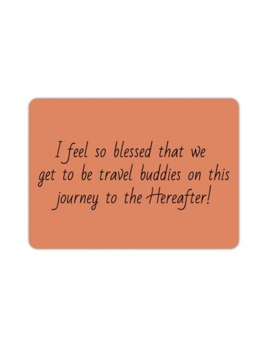 Blessed to be Travel Buddies! -...